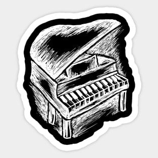 Piano Sticker